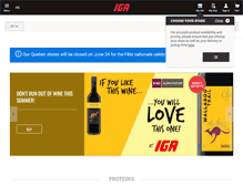 Tablet Screenshot of iga.net